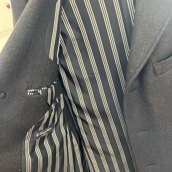 Brooks brothers men’s wool coat - Picture 4 of 10